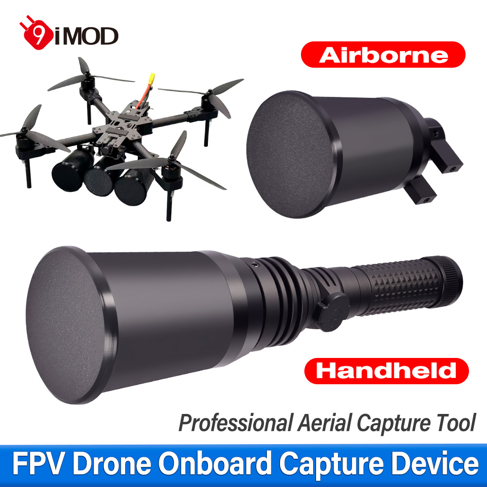 Radiomaster Ranger 2.4Ghz Elrs Module - 9IMOD Dispositivo di Cattura Anti-Drone Combo