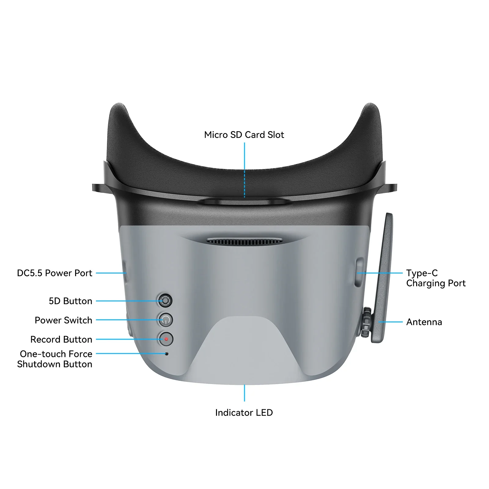 Occhiali FPV analogici BETAFPV - Skyzone Cobra X V2 Fpv Goggles recensione e prezzo