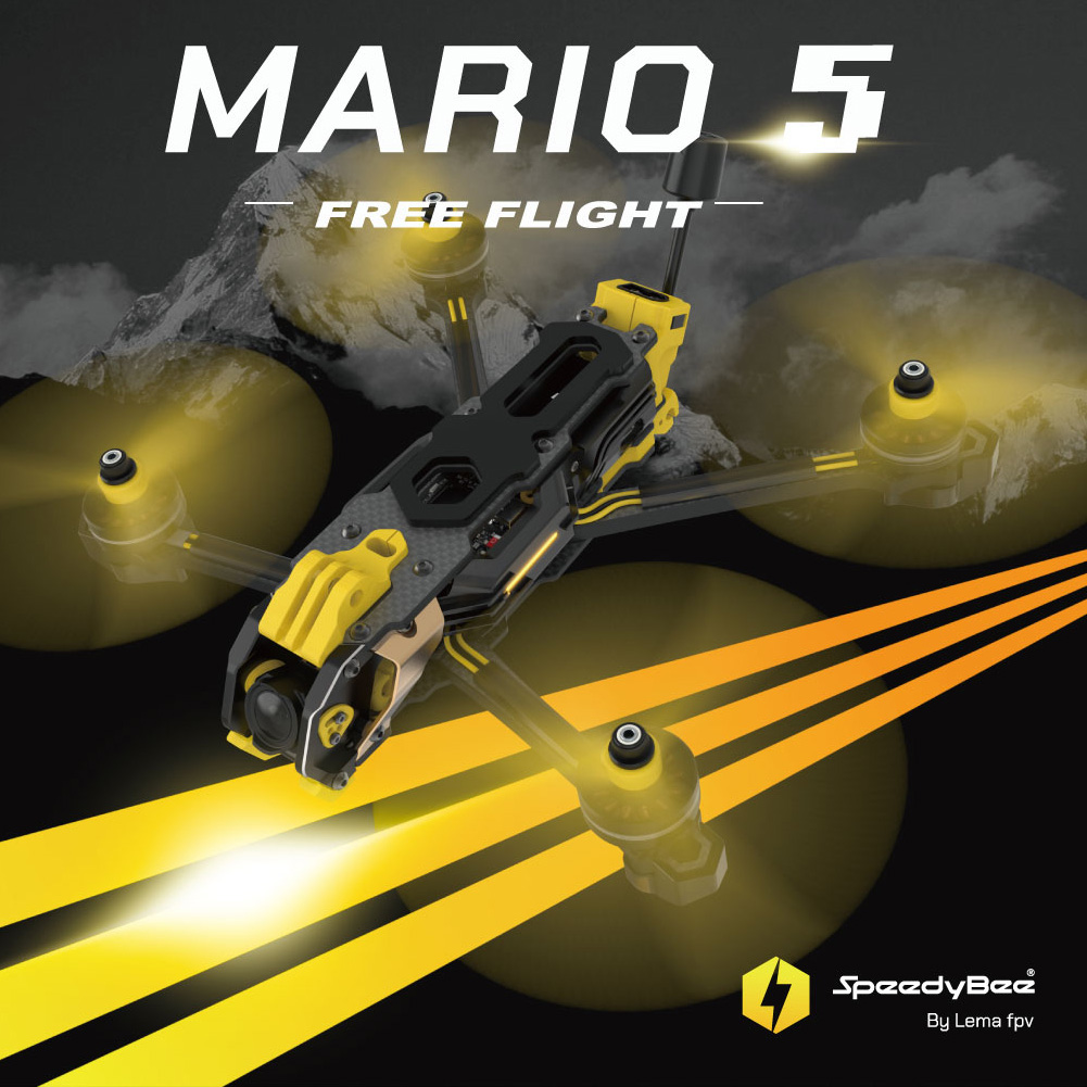 SpeedyBee Mario 5 Frame Versio - Radiomaster Ranger 2.4Ghz Elrs Module recensione e prezzo
